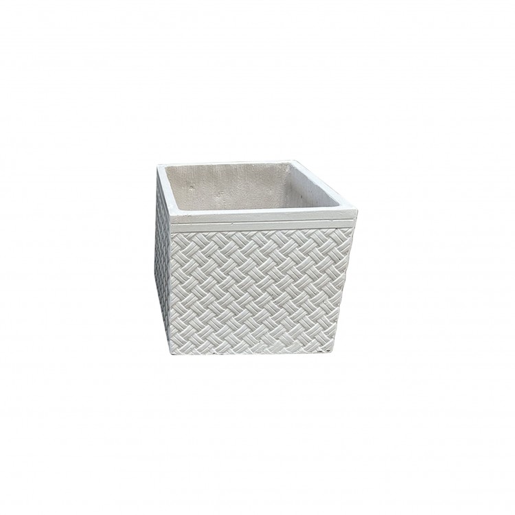 VASO - SQUARE - 28 CM - CASPÓ - BIANCO VASO - SQUARE - 28 CM - CASPÓ - BIANCO