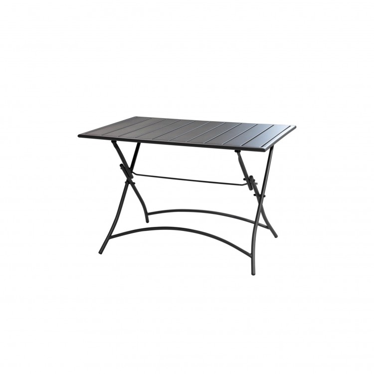 TAVOLO PIEGHEVOLE - 110 X 70 CM - DIM STAIN - ANTRACITE TAVOLO PIEGHEVOLE - 110 X 70 CM - DIM STAIN - ANTRACITE