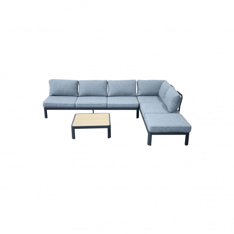 SET LOUNGE GIARDINO - DOOLIN - GRIGIO MELANGE