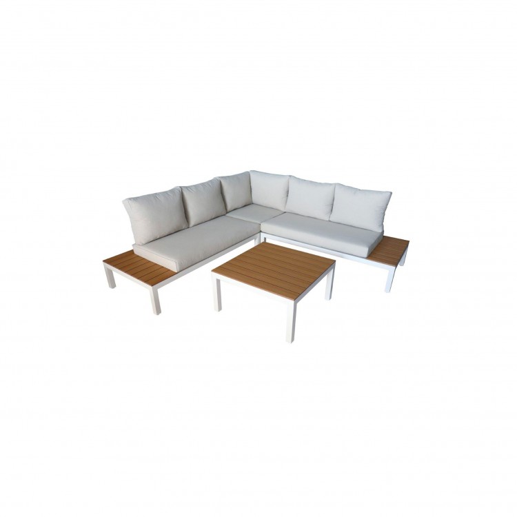 SET LOUNGE GIARDINO - VIESTE - BIANCO SET LOUNGE GIARDINO - VIESTE - BIANCO