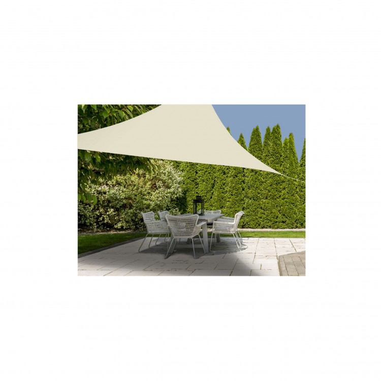 VELA OMBRA - TRIANGOLARE - 3,6 X 3,6 X 3,6 MT - BEIGE VELA OMBRA - TRIANGOLARE - 3,6 X 3,6 X 3,6 MT - BEIGE