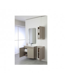 COMPOSIZIONE BAGNO - 2 ANTE - TORTORA - LINEA PASTELLO - FERIDRAS