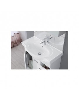COMPOSIZIONE BAGNO - 2 ANTE 2 CASSETTI - BIANCO - LINEA STELLA - FERIDRAS