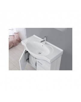 COMPOSIZIONE BAGNO - 2 ANTE - GRIGIO - LINEA STELLA - FERIDRAS