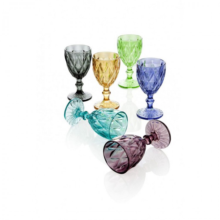 CALICE - SET 6 PEZZI - MULTICOLOR - DIAMANTE - BRANDANI