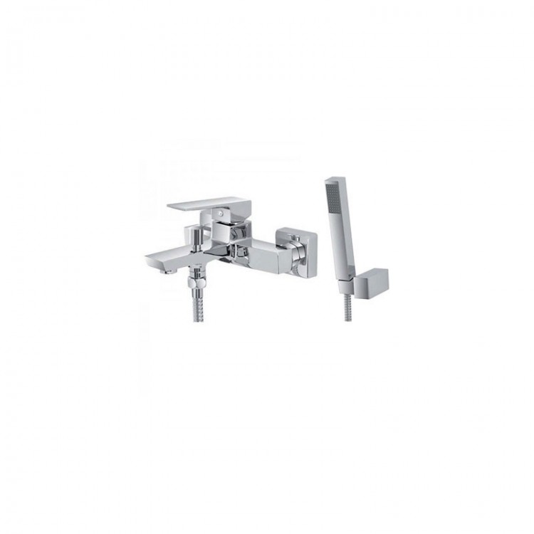 RUBINETTO MISCELATORE - VASCA CON DUPLEX - SERIE QUATRA - FERIDRAS