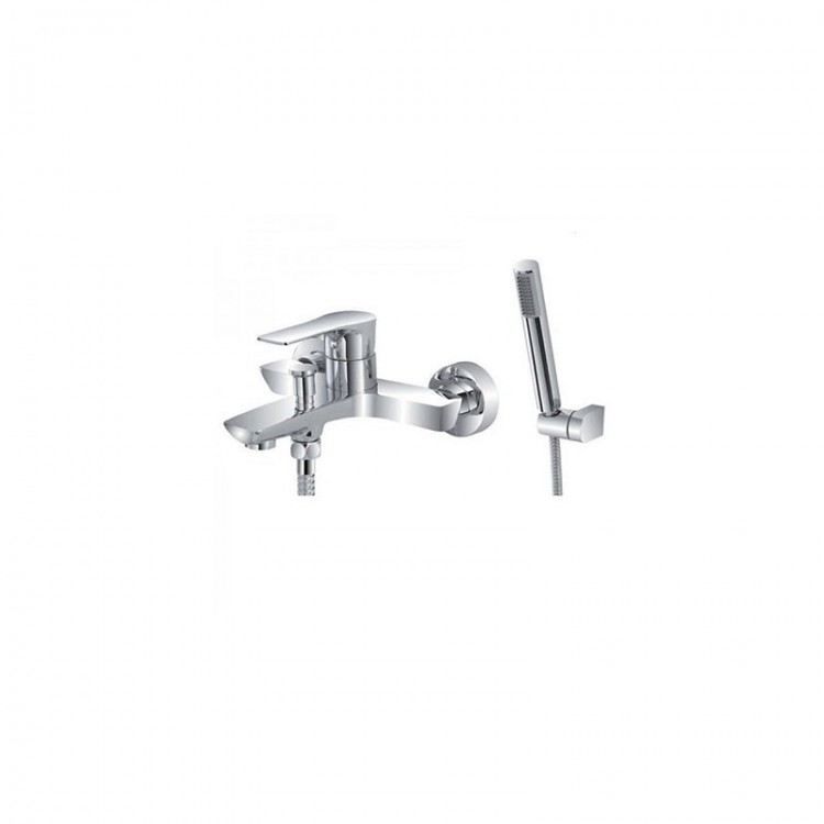 RUBINETTO MISCELATORE - VASCA CON DUPLEX - SERIE FLAT - FERIDRAS