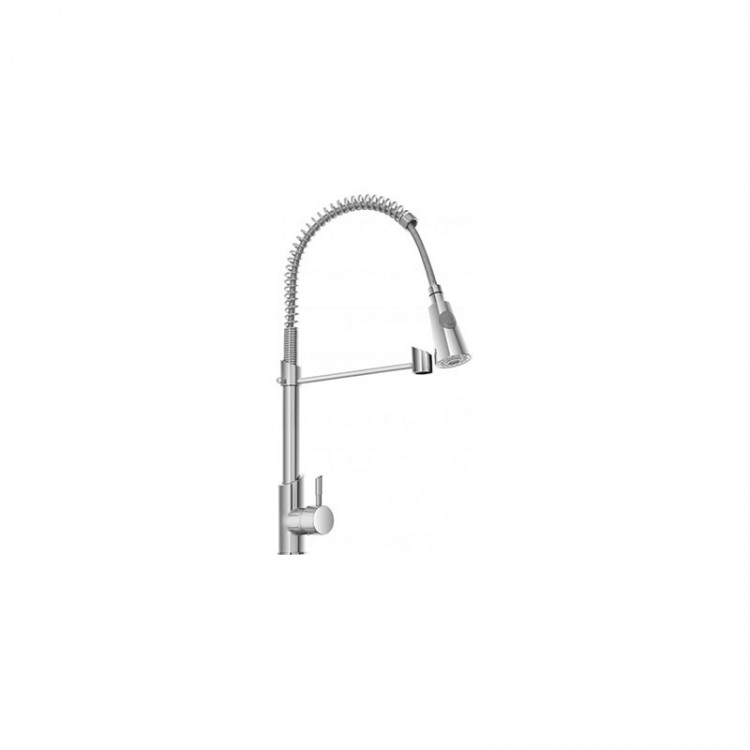 RUBINETTO MISCELATORE - LAVELLO CANNA CON MOLLA - SERIE KITCHEN - FERIDRAS