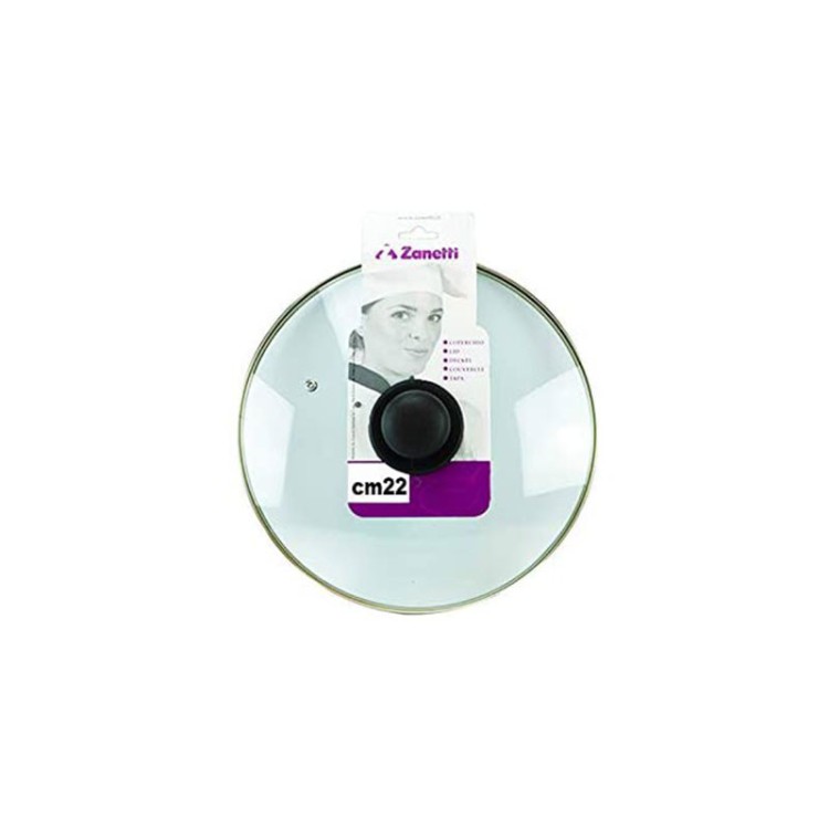 COPERCHIO - IN VETRO - 22 CM - ZANETTI