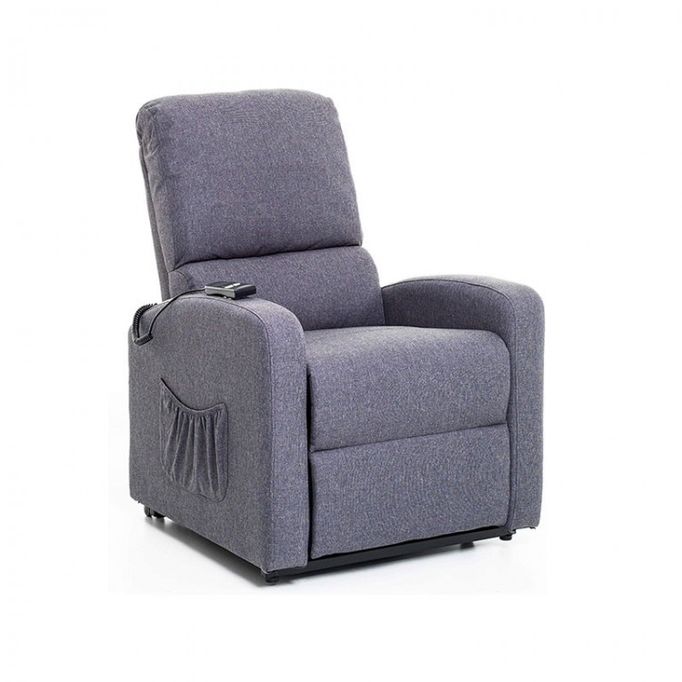 POLTRONA RELAX - MOTORIZZATA - FIORELLA -  BLU - M0638L-02