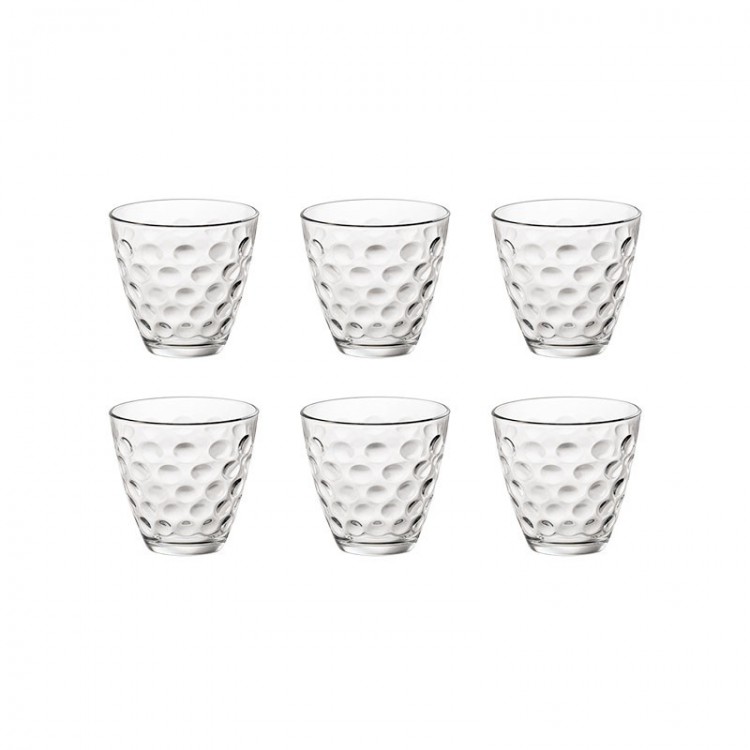 BICCHIERE - SET 6 PEZZI - ACQUA - DOTS - BORMIOLI ROCCO