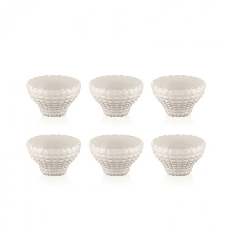 COPPETTA - SET 6 PEZZI - BIANCO LATTE - TIFFANY - GUZZINI
