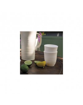 BICCHIERE BASSO - SET 6 PEZZI - GRIGIO TORTORA - TIERRA - GUZZINI