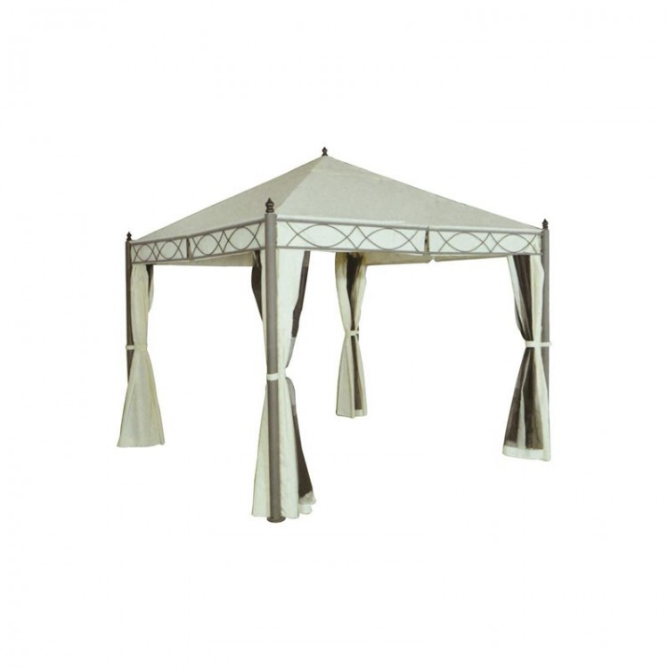 GAZEBO - 3 X 3 M - SANTO DOMINGO - BEIGE GAZEBO - 3 X 3 M - SANTO DOMINGO - BEIGE