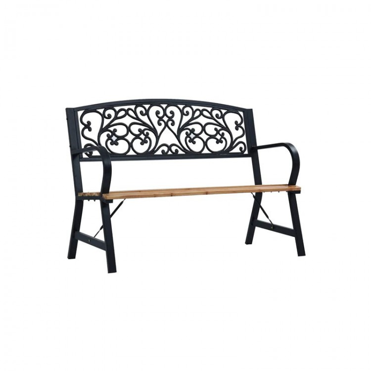 PANCHINA - VINTAGE - LEGNO GHISA