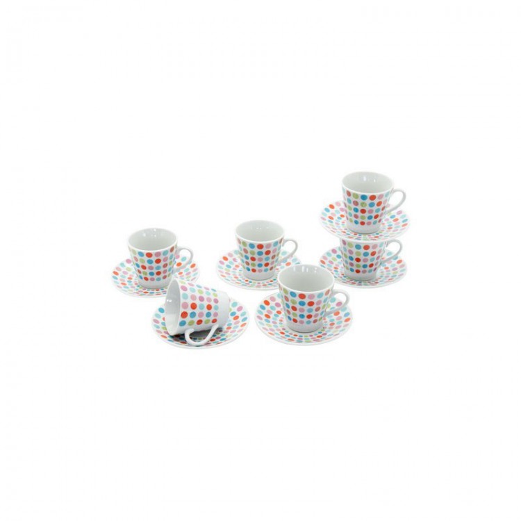 TAZZINE CAFFÈ - SET 6 PEZZI - ROCHELLE TAZZINE CAFFÈ - SET 6 PEZZI - ROCHELLE