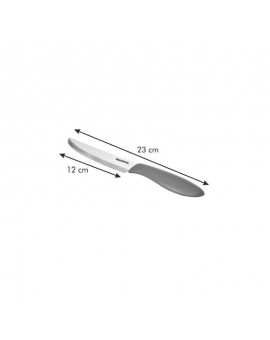 COLTELLO TAVOLA - SET 6 PEZZI - SONIC - ROSSO - TESCOMA