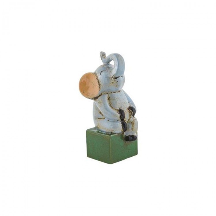 ELEFANTE SU CUBO - CM 29 - VETIVER - VILLA ALTACHIARA ELEFANTE SU CUBO - CM 29 - VETIVER - VILLA ALTACHIARA