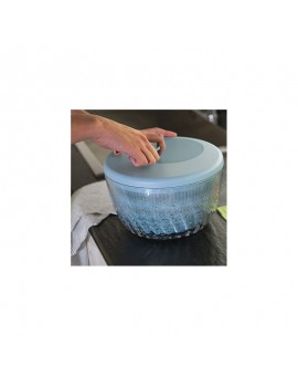 CENTRIFUGA INSALATA CON COPERCHIO - 26 CM - BLU - SPIN&STORE - GUZZINI