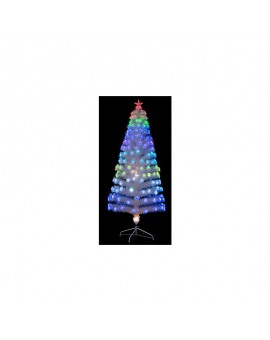 ALBERO DI NATALE - 180 CM - 225 LED - CON TELECOMANDO - LUCE MULTICOLOR - NATALUNA