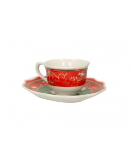 TAZZINE CAFFÈ - SET 2 PEZZI - TYPE A - TEMPO DI FESTA - BRANDANI