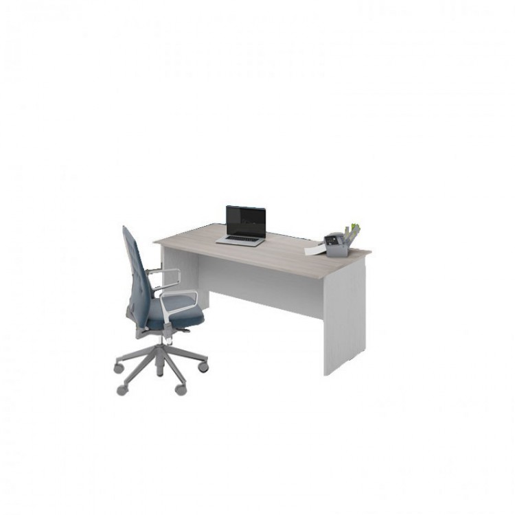 SCRIVANIA UFFICIO - 160 - BIANCO-OLMO SCRIVANIA UFFICIO - 160 - BIANCO-OLMO