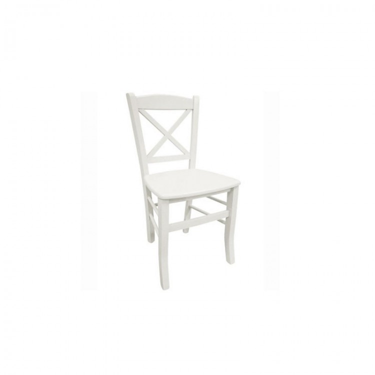 SEDIA - CROCE - BIANCO