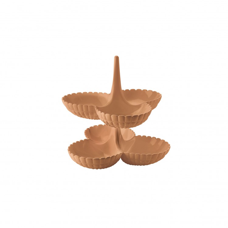 ANTIPASTIERA - SET 2 PEZZI - ARANCIO - TIFFANY - GUZZINI ANTIPASTIERA - SET 2 PEZZI - ARANCIO - TIFFANY - GUZZINI