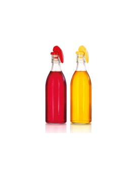 TAPPO ERMETICO PER BOTTIGLIE - SET 2 PEZZI - PRESTO - TESCOMA