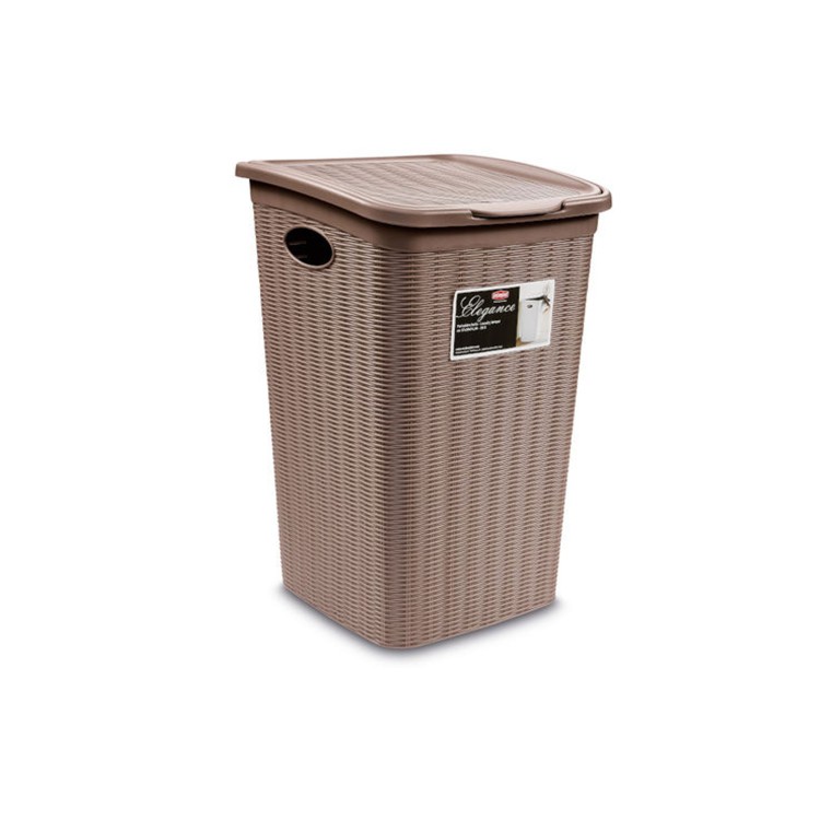 PORTABIANCHERIA - TORTORA - 50 LT - ELEGANCE - STEFAN PLAST PORTABIANCHERIA - TORTORA - 50 LT - ELEGANCE - STEFAN PLAST