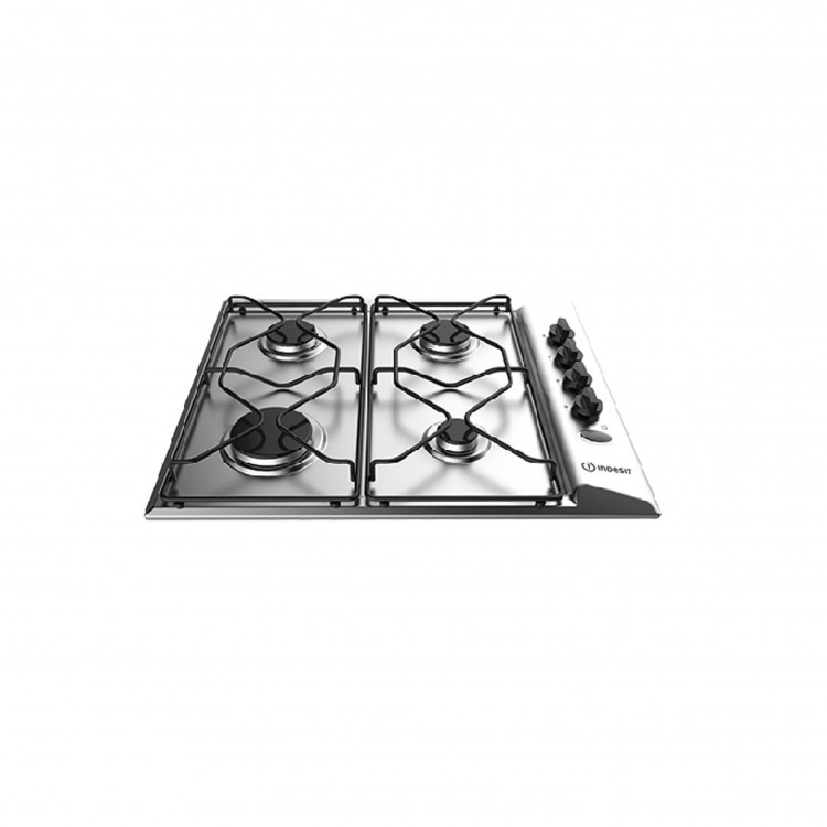 PIANO COTTURA - GAS - 4 FUOCHI - 60 CM - PAA642IX - INDESIT