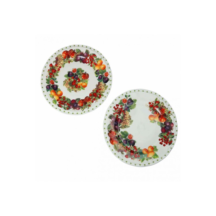 PIATTINO - SET 2 PEZZI - LE PRIMIZIE - BRANDANI