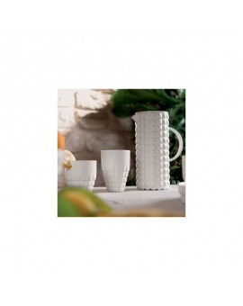 BICCHIERE ALTO - SET 6 PEZZI - BIANCO LATTE - TIFFANY - GUZZINI