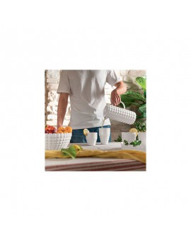 BICCHIERE ALTO - SET 6 PEZZI - BIANCO LATTE - TIFFANY - GUZZINI