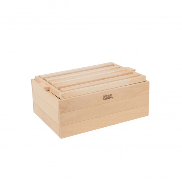 PORTAPANE CON TAGLIERE - NATURALE - MOTTINOX