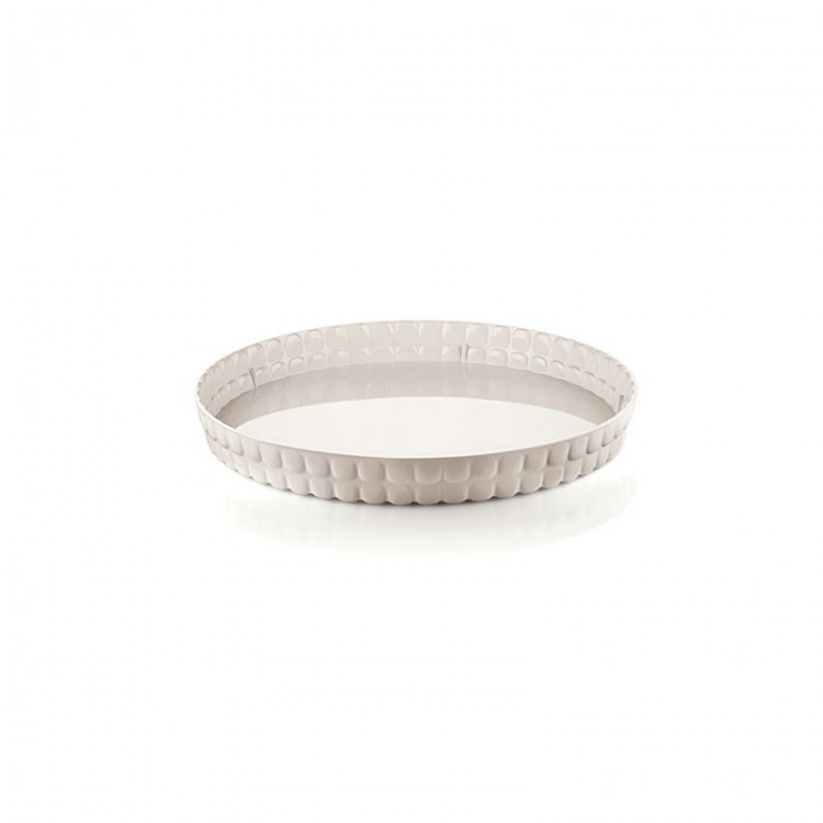 VASSOIO TONDO - BIANCO LATTE - TIFFANY - GUZZINI