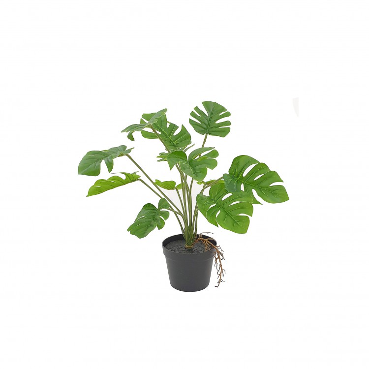 PIANTA ARTIFICIALE - 40 CM - 12 FOGLIE PIANTA ARTIFICIALE - 40 CM - 12 FOGLIE