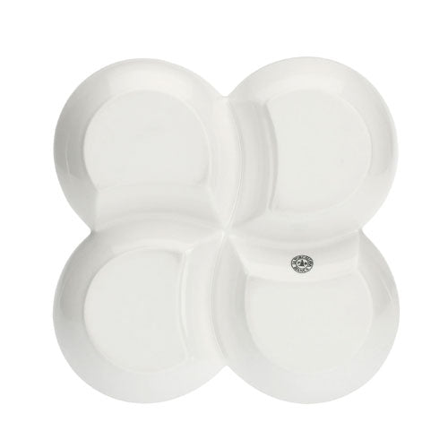 ANTIPASTIERA "CONVIVIO" 4 SCOMPARTI 26 CM RITUALI DOMETICI