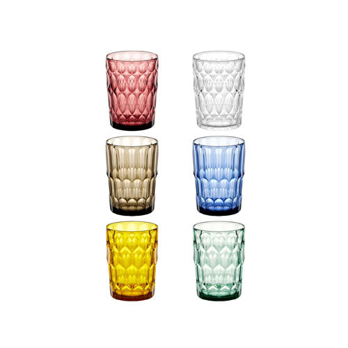 BICCHIERI ALTI 6 PZ "VANITY" MULTICOLOR 131402LAR52 GUZZINI