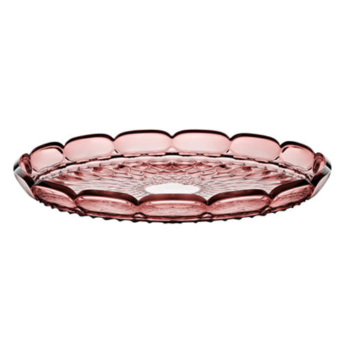 VASSOIO TONDO GRANDE "VANITY" MAUVE 128600LTE280 GUZZINI