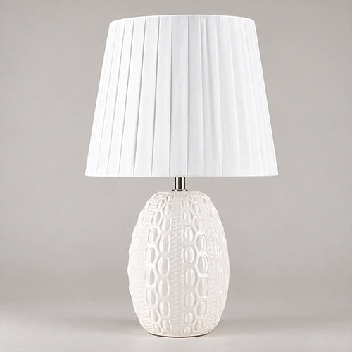 LAMPADA DA TAVOLO BIANCA H51 ST30419 SIRO