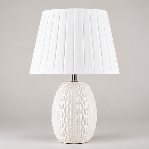 LAMPADA DA TAVOLO BIANCA H38 ST30420 SIRO
