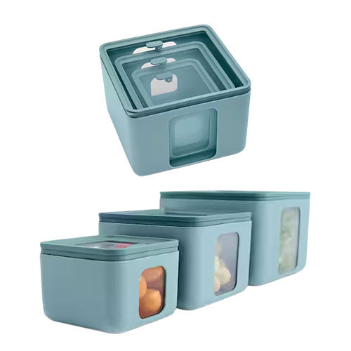 CONTENITORE TEAL "PEEK BOX QUADRO COMBO XS-S-M" BLIM