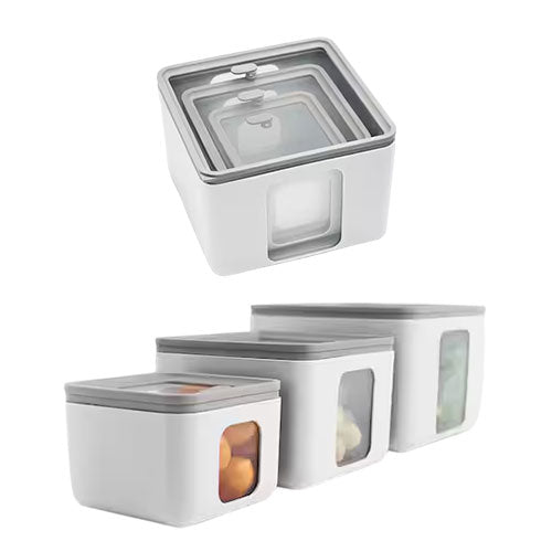 CONTENITORE ARTIC WHITE "PEEK BOX QUADRO COMBO XS-S-M" BLIM