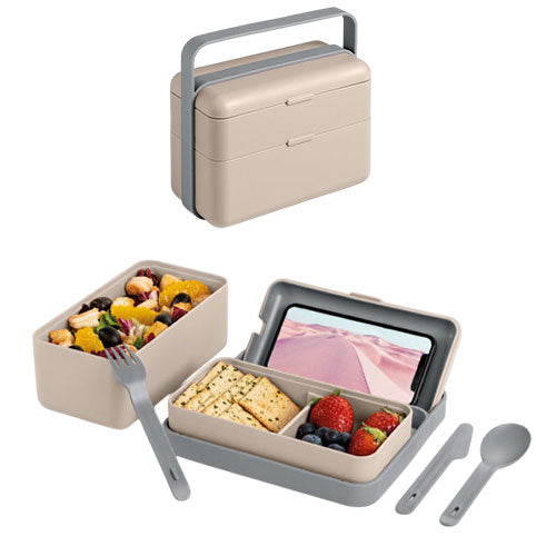 LOUNCHBOX MOKA GREY "BAULETTO M" BLIM