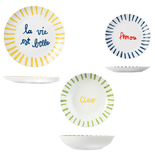 SERVIZIO PIATTI 18 PZ "CASA AMOR" 8886900 H&H