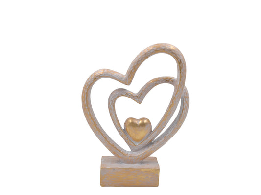 DOPPIO CUORE RESINA CM.23 S.I.PAR