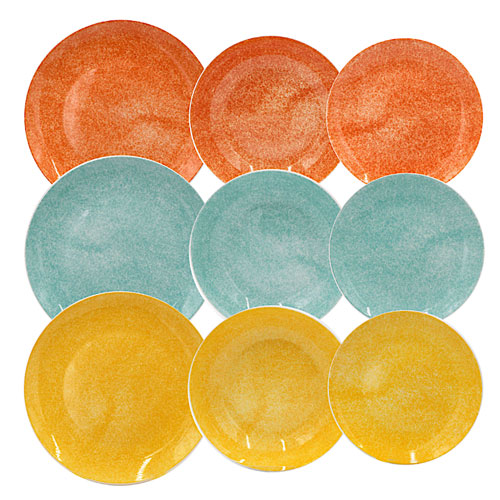 SERVIZIO PIATTI 18 PZ "PIGMENTO" RITUALI DOMESTICI
