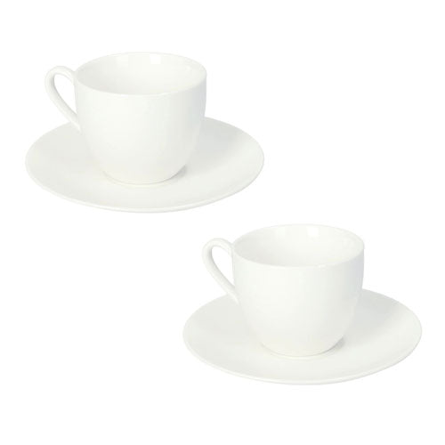 TAZZINA CAFFÈ 2 PZ "TOTAL WHITE" 51383 BRANDANI