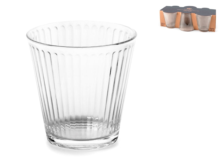 CONFEZIONE 6 BICCH VETRO LUSH CL25 2597624